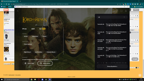 The Lord of the Rings Trilogy 4K Bluray Remastered - 1 Aralık 2020