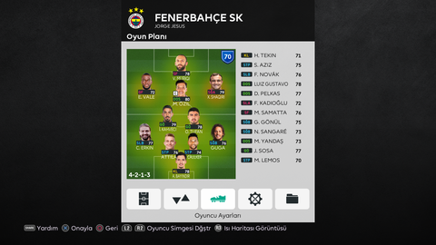 🟡🔵 eFootball PES 2021 FENERBAHÇE KARİYERİM 🟡🔵