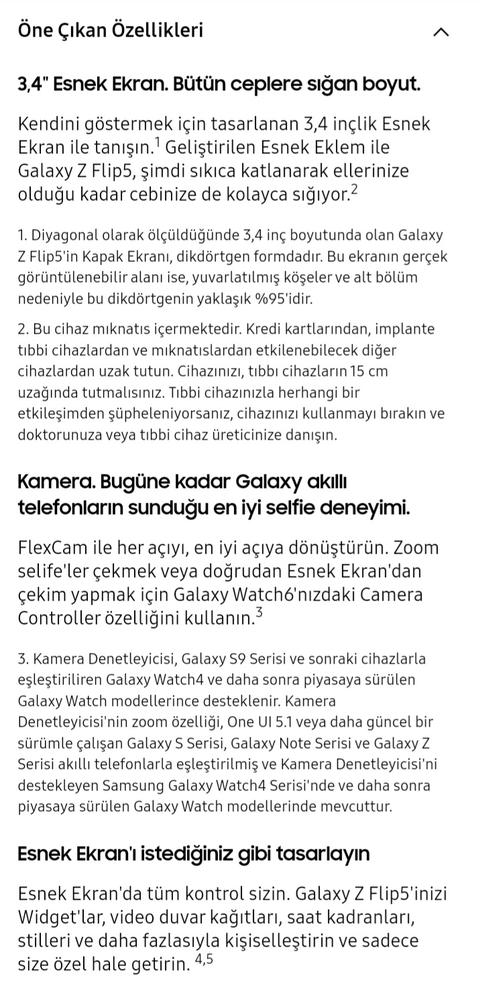 Samsung Galaxy Z Flip Serisi [Ana Konu]