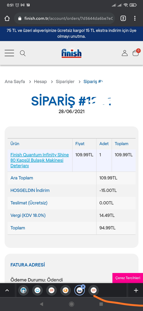  bulaşık makinası deterjanları(pril,calgon vs)deneyimleriniz