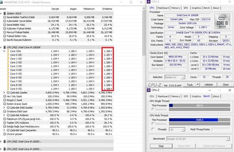 İşlemcilerin CPU-Z Benchmark Sıralamaları [ANA KONU]