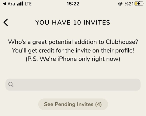 Clubhouse App - IOS