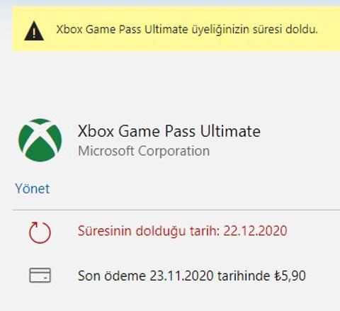 XBOX Gamepass PC Aboneliğim bitmesine rağmen Forza Horizon 4 açılıyor. Sıkıntı olur mu?