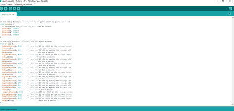 Arduino Röle ayarı yardım