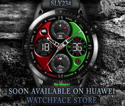 Huawei Watch GT / GT 2 /GT3 / Watch 3 Watch Face Tema Paylaşımı Ana Konu