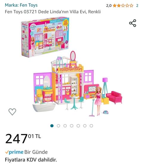 Fen Toys 03721 Dede Linda'nın Villa Evi 247TL