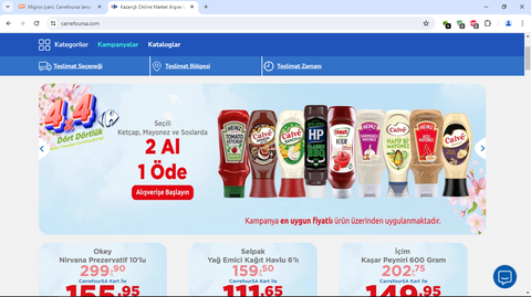 Migros (yan), Carrefoursa (ana) ve Metro (yan) Konusu