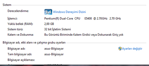 bilgisayarım win 8.1 olurmu?