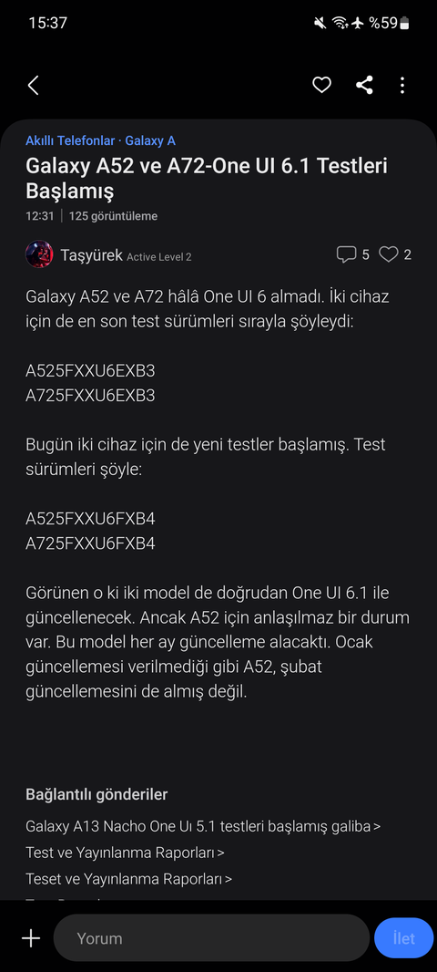 Samsung Galaxy A72  [ANA KONU]