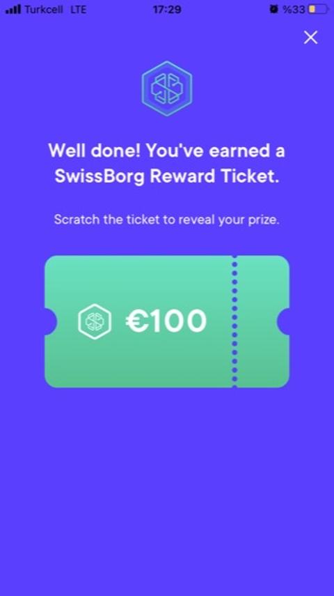 SwissBorg'ta 100€ Çıktı! Bakiyemi Çektim! 2-100€ Arası Ödül İmkanı!