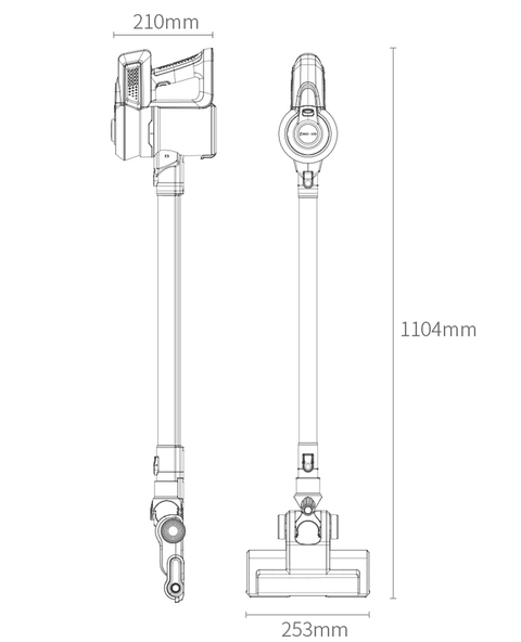 360 Dikey Kablosuz Süpürge ( 360 UC-1XC10 )