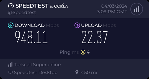 SuperOnline 100Mbps 340₺ 1000Mbps 440₺ (Bölgesel Kamp. 01.06.24 son)