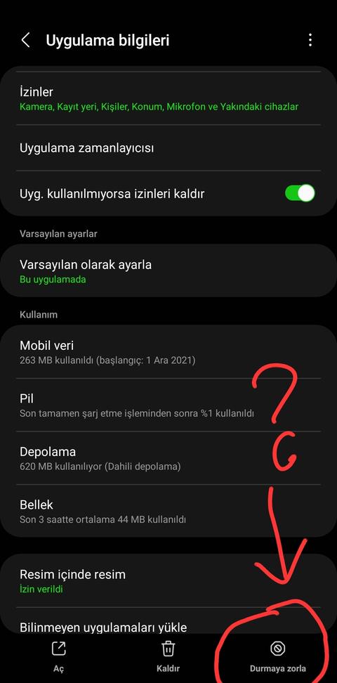 WhatsApp Durdurmak?