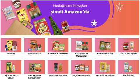 Amazon TEMEL TÜKETİM & GIDA & TEMİZLİK ve KOZMETİK ÜRÜNLERİ FIRSATLARI