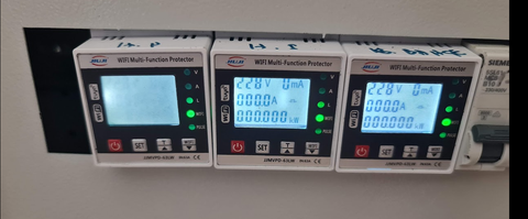 Akıllı sigortalar ile Elektrik panosunu toplama