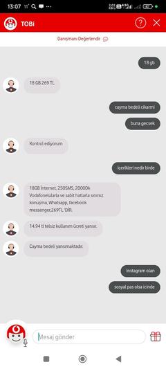 VODAFONE TR GİZLİ ÖZEL FATURALİ TARİFELER GÜNCEL HEDİYELİ KAMPANYALAR 7/24 SORU CEVAP YARDIM TAVSİYE