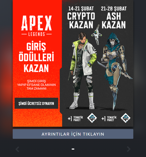 Apex Legends [ANA KONU] | Steam'e geldi