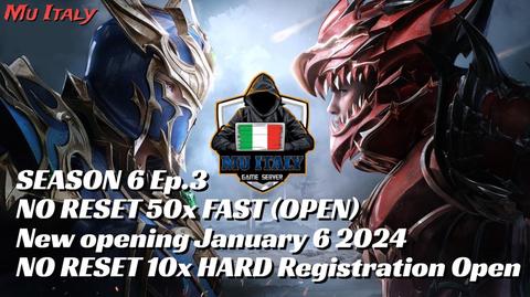 Mu Italy 50x FAST - New opening 10x HARD Season 6 Episode 3 REAL CASH PRIZE FOR CS CHAMPION