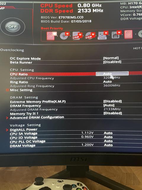 BIOS GHZ Sorunu