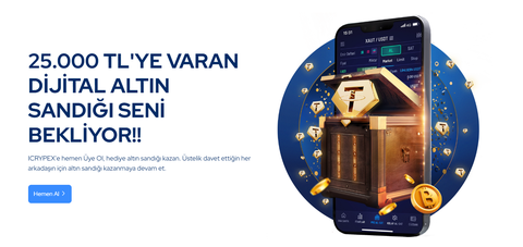 💲⭐ ICRYPEX 25.000 TL'YE Kadar Kazanma Fırsatı! ⭐💲