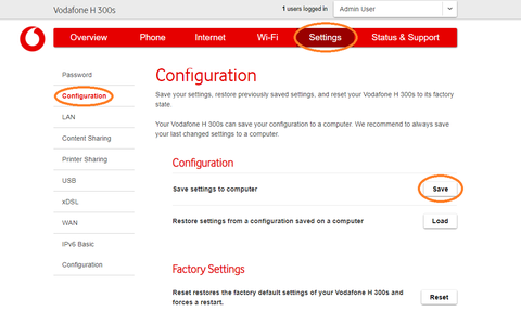 VODAFONE H300s / 300 Mbps + 866 Mbps AC / 4 Gigabit / VOIP / VDSL MODEM [ANA KONU]