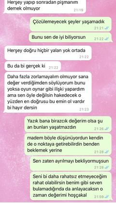 Hem ayrıldım hem özledim çıkmazdayım