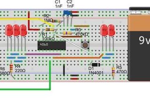 Devreyi Breadboard Üzerinde Kurmak