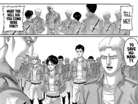 Shingeki No Kyojin (Attack on Titan) manga.Seri tamamlandı