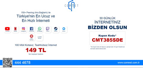 ComNet İndirim Kodu