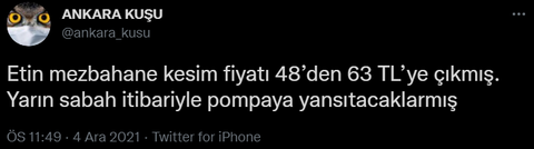 Pazartesi zamları 6.12.2021