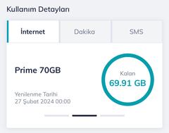 Türk Telekom Prime (70 GB + SSM 395₺) Yıldızlı Günler’e Özel Son Geçiş Tarihi 5 Mart!