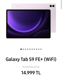 Galaxy Tab S9 FE ve S9 FE+ tanıtıldı: İşte özellikleri ve fiyatı