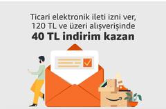 Amazon İleti İznine 40TL İndirim