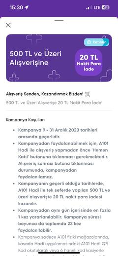 HADI APP [ANA KONU] [TOMPAY DİJİTAL ÖDEME HİZMETLERİ] [A101]