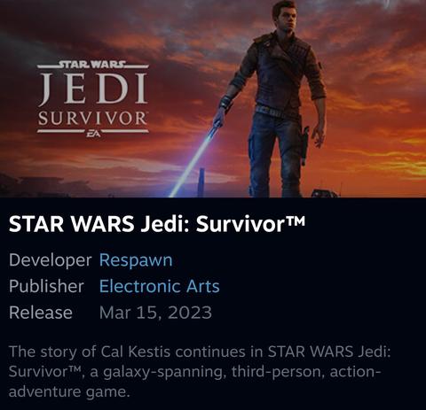 Star Wars Jedi : Survivor | PS5 | ANA KONU