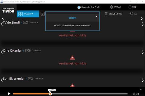 Tivibu GO yazılım rezaleti !!! (Windows)