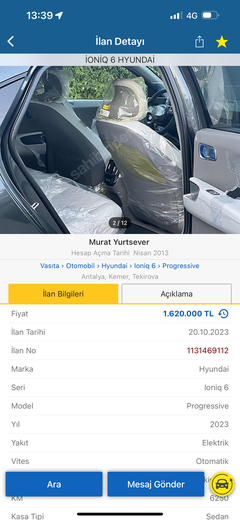 %100 elektrikli yeni Hyundai IONIQ 6 Türkiye'de: İşte fiyatı ve özellikleri