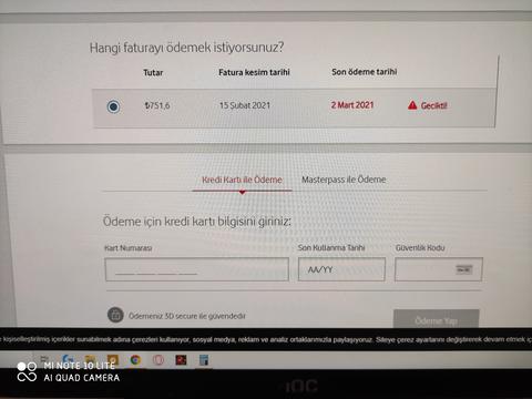 Vodafone Redbox Çok düşük Hız ve 750- 1000 tl fatura Tuzağı Sakın Almayın