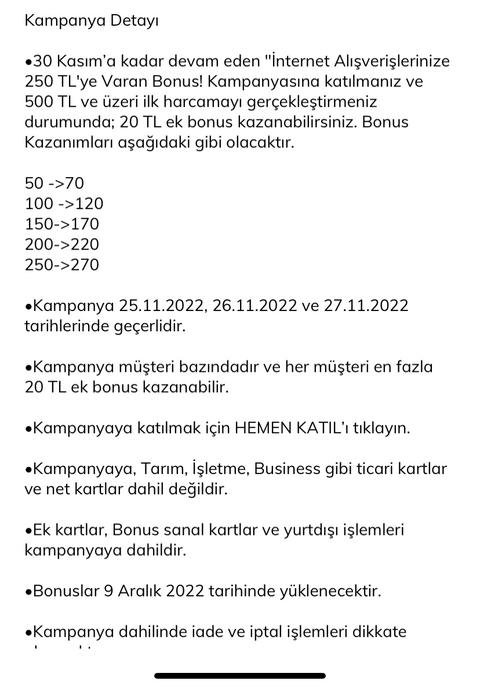 Denizbank 20TL Hediye Bonus