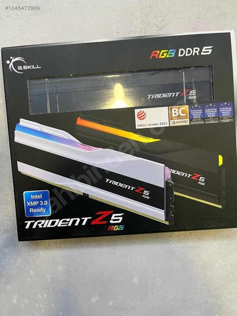 G.Skill Trident Z5 64 GB (2x32GB) 6400 MHZ RAM Satış ilanı