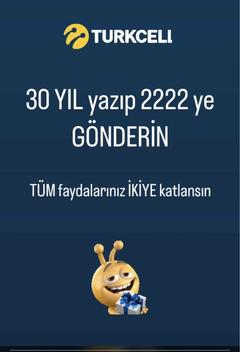 Turkcell 30. yılını kutluyor (sektörel)