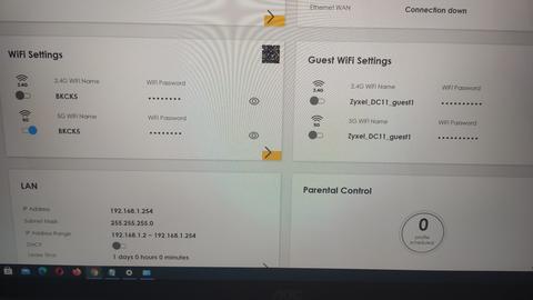 Zyxel TB50 Wifi kopma sorunu?