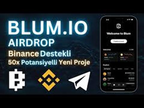 Binance destekli Blum coin airdrop kaçırmayın!!!!