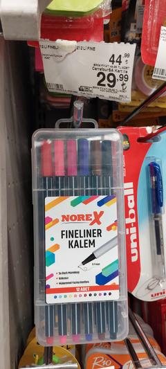 Norex Flneliner 12'li kalem 29.99 TL