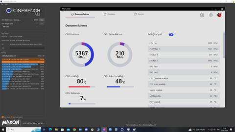 RTX 4080 +  i7 14700K  Sistem Toplandı