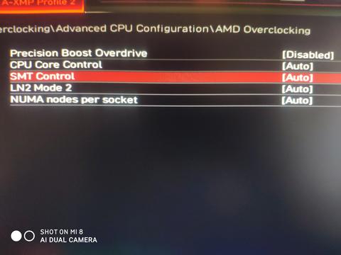 Ryzen 5 3600 ve MSI B550M Mortar Wifi Overclock Problemi