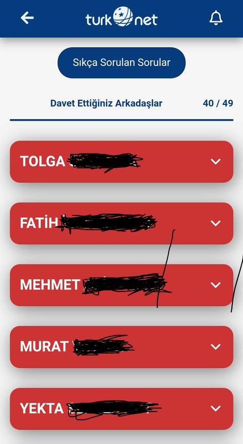 Turk.net Davetiye Paylaşım Konusu