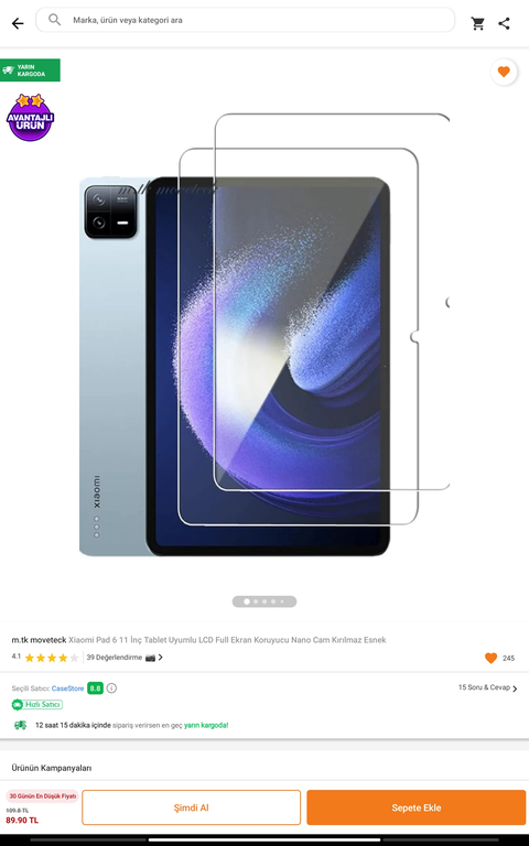 Xiaomi - Mi Pad 6 ** ANA KONU **