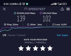 TÜM OPERATÖRLER 4,5G HIZ TESTİ [ANA KONU] 5G YE DOĞRU ADIM ADIM