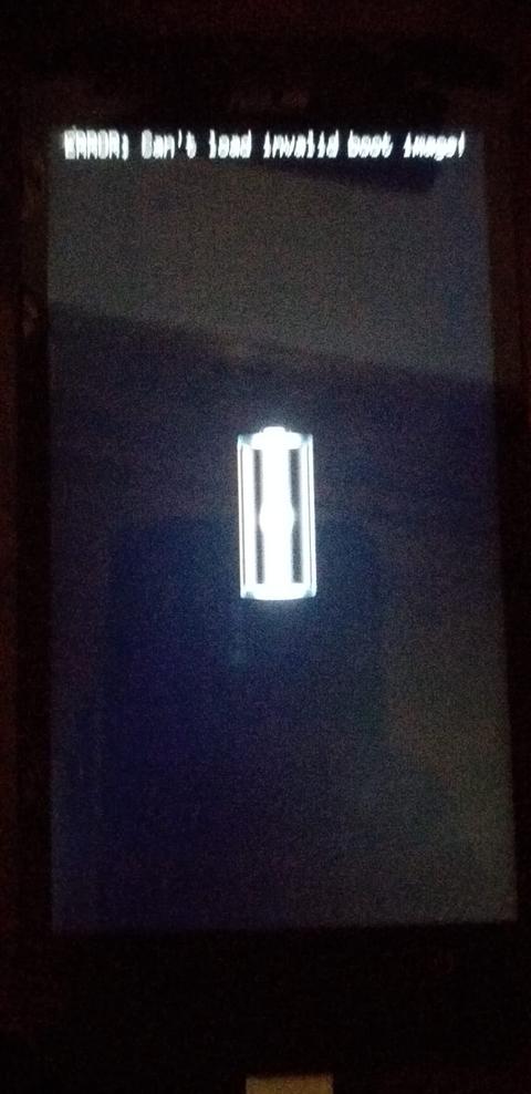 zenfone 2 telefonumda şu hatayı alıyorum error cant lood invalid boot image alta resmi koydum